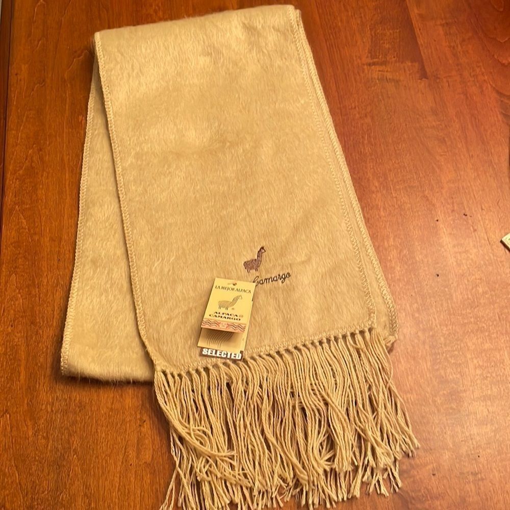 Alpaca Camargo Handmade Scarf